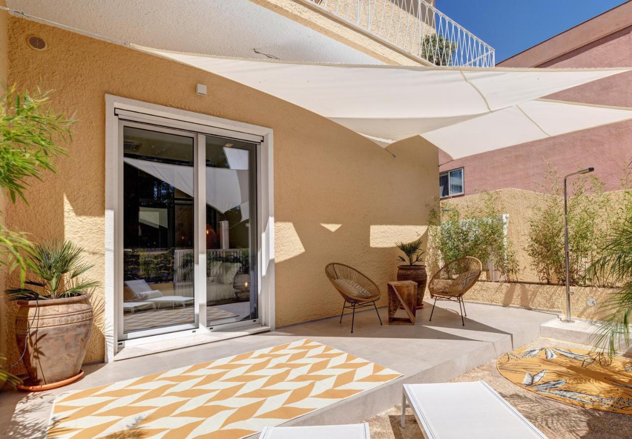 Le Palmette Suites Кальяри Экстерьер фото